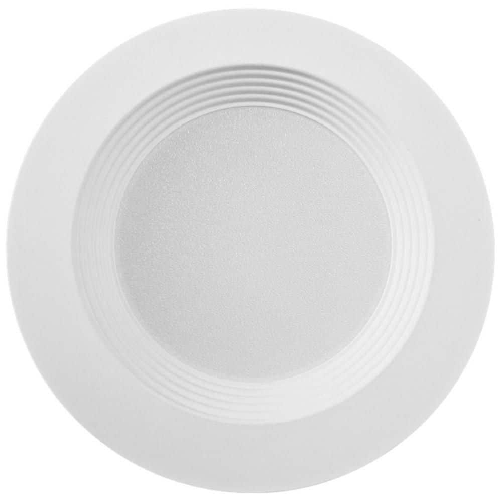 4 in. Integrated LED White Retrofit Dimmable Recessed Light Trim with Selectable CCT, (4-Pack) price history on PriceWatchPro