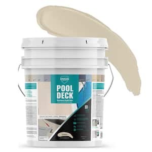 Pool Deck 5 gal. 9060 Cream Low Sheen Waterborne Acrylic Stain