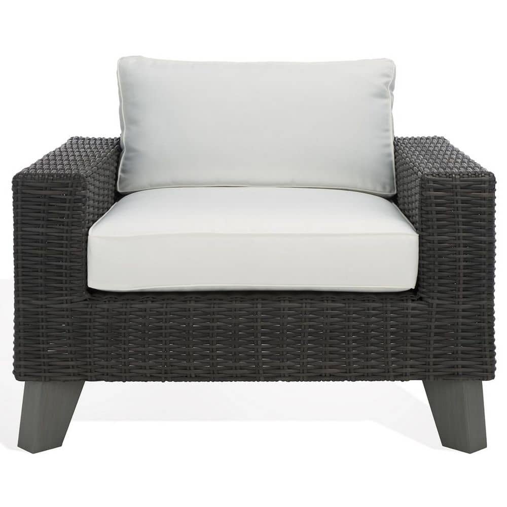 Margarita Wicker Outdoor Lounge Chair with White Cushion price history on PriceWatchPro