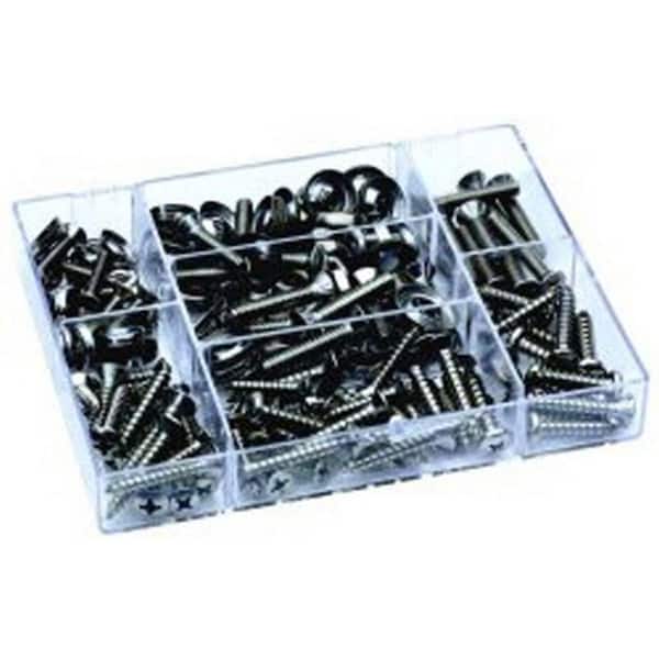 Attwood 168-Piece Stainless Deluxe Fastener Kit