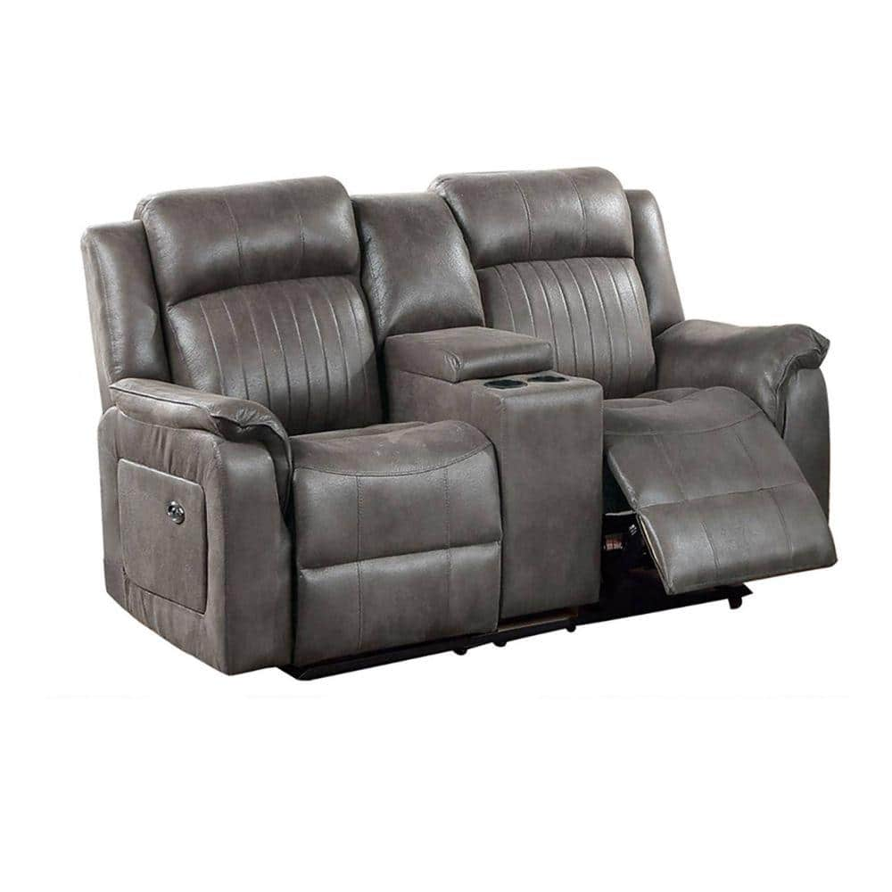 Benjara Black Leather Accent Chair With Tufted Bm The Home Depot