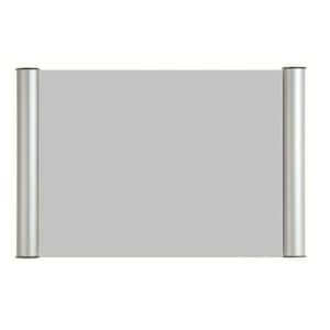 8.5 in. x 11 in. Silver 2-Sided Door Sign Snap Frame