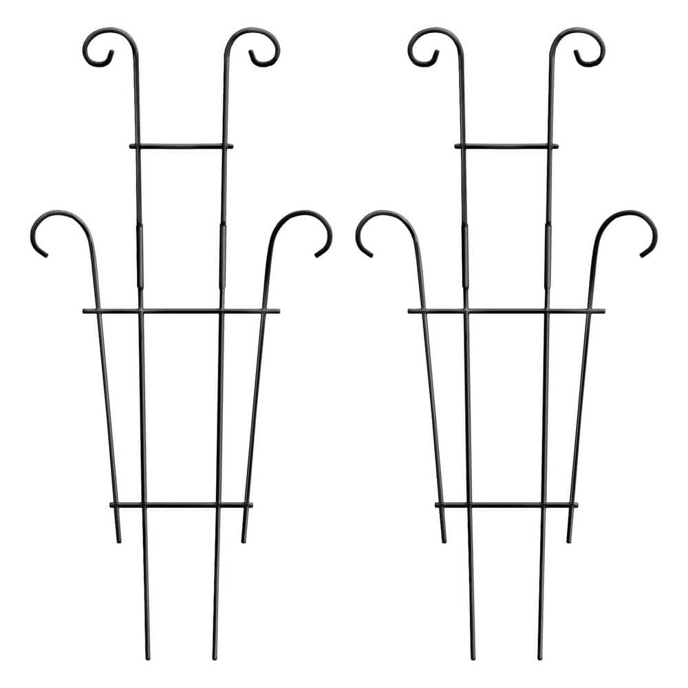 23in Metal Garden Trellis Rustproof Climbing Plant Support for Indoor Outdoor Potted Plants 2 Pack price history on PriceWatchPro