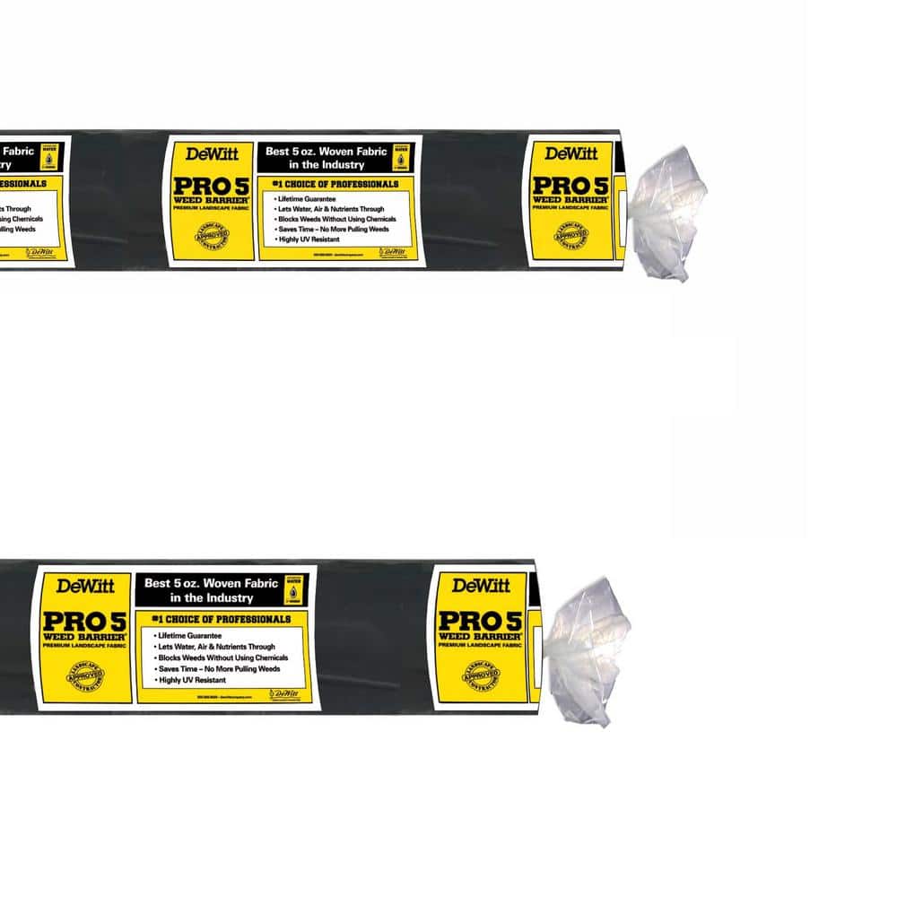 250 ft L x 5 ft W Black P5 Pro 5 Weed Barrier Fabric and P4 Pro 5 Weed Barrier Fabric price history on PriceWatchPro