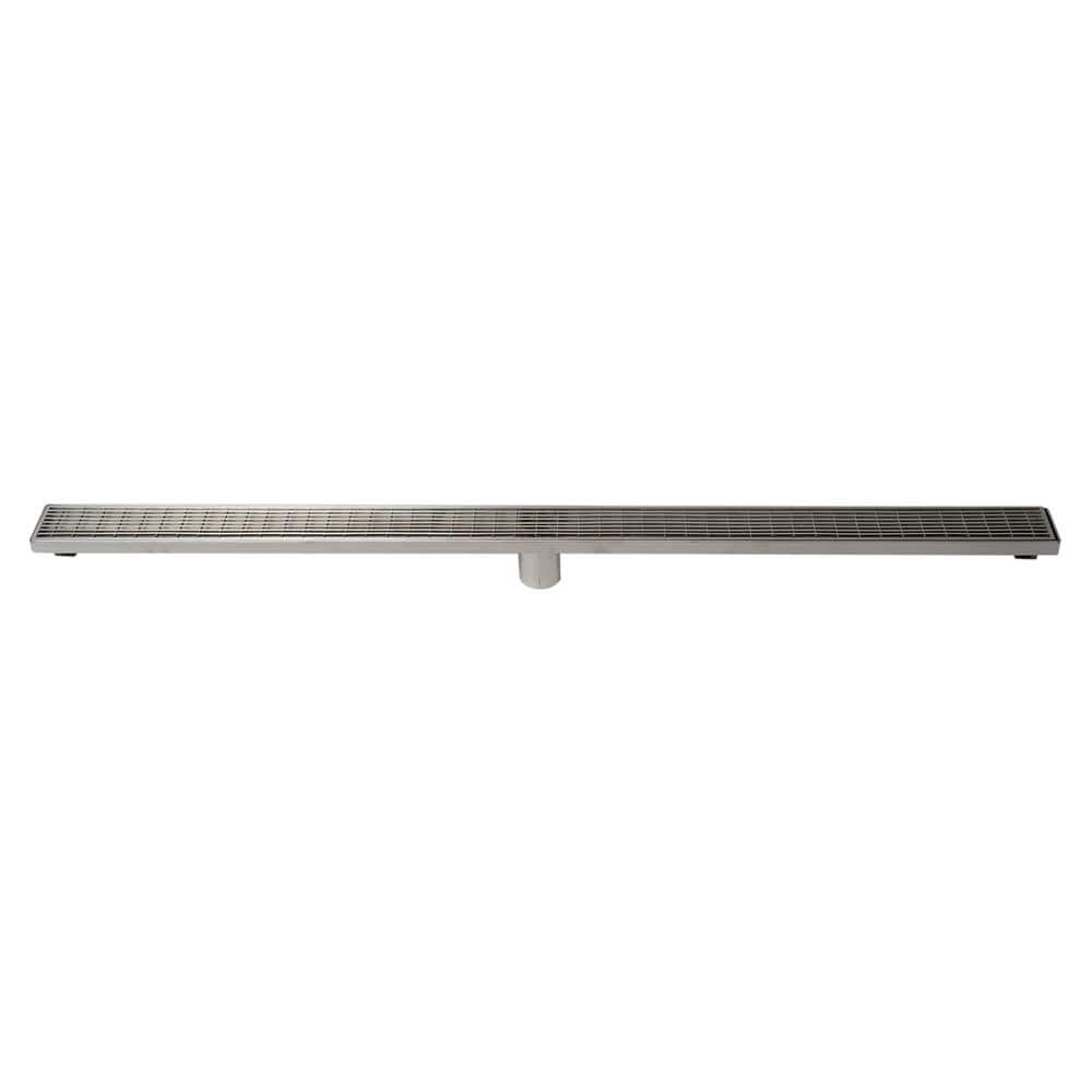 47 Inch Brushed Stainless Steel Linear Shower Drain