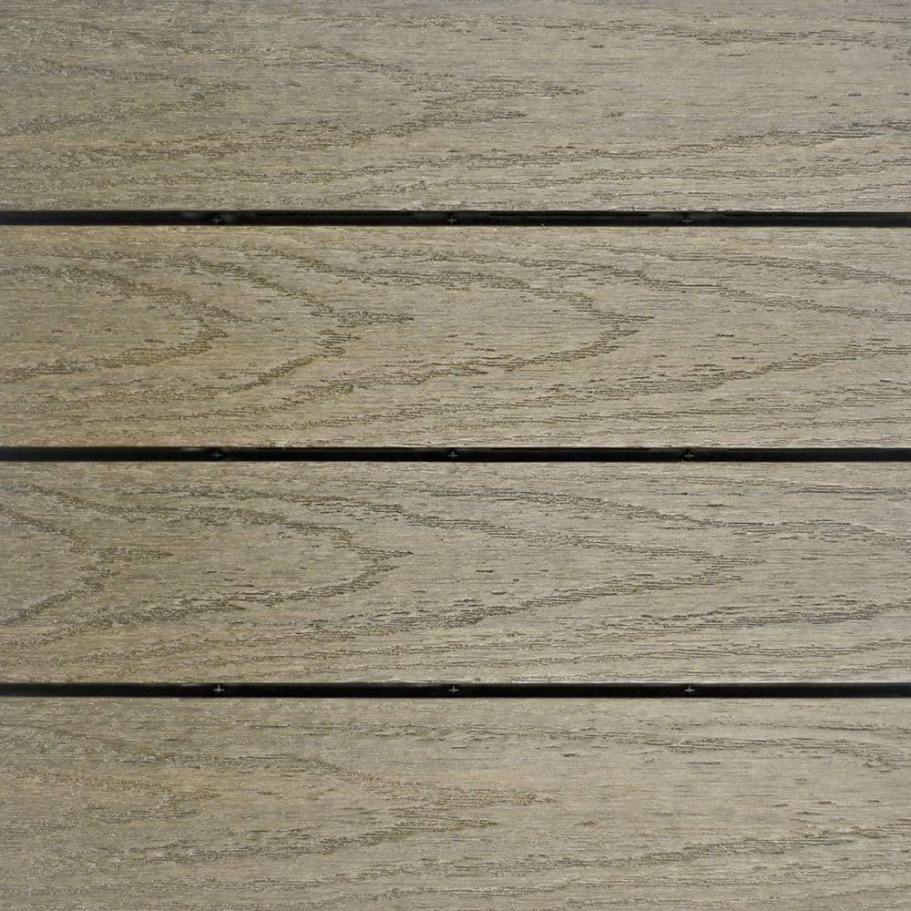 UltraShield Naturale 1 ft. x 1 ft. Quick Deck Outdoor Composite Deck Tile S