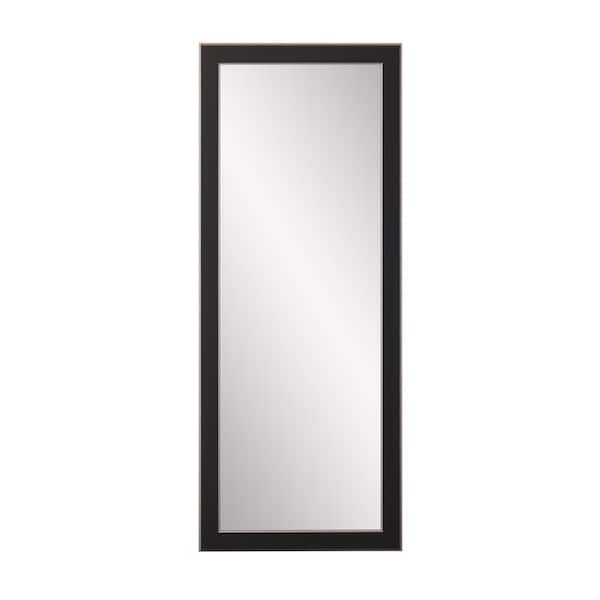 BrandtWorks Oversized Black/Silver Mid-Century Modern Mirror (70.5 in. H X 25.5 in. W)