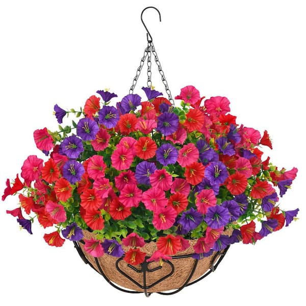 フラワーガーデン Sunny Garden Basket™ with Roses, Sunflowers, and More
