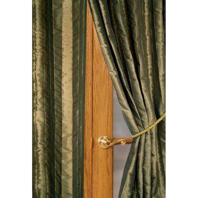 null Semi-Opaque Antique Gold Meadowbrook Rod Pocket Panel - in. W x 96 in. L