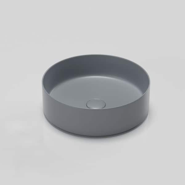 CASAINC Ceramic Circular Vessel Bathroom Sink