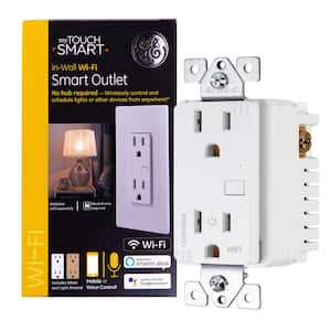 GE Wi-Fi In-Wall Smart Outlet Receptacle