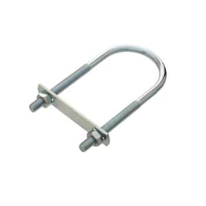 5/16 in. x 2-9/16 in. x 5-3/16 in. Coarse Zinc-Plated Steel U-Bolt with Nut and Strap
