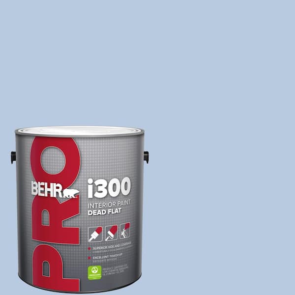 BEHR PRO 1 gal. #590C-3 Mystic River Dead Flat Interior Paint