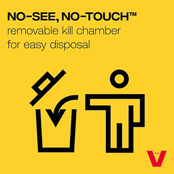 Victor - Humane Battery-Powered Easy-to-Clean No-Touch Instant-Kill Indoor Electronic Mouse Trap