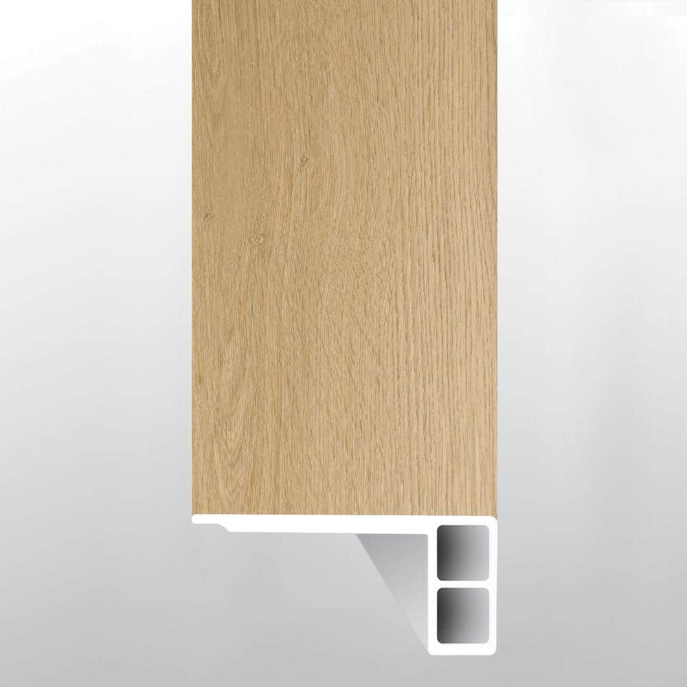 Umber Terrace 3/4 in. T x 1.77 in. W x 94 in. L Luxury Vinyl Flush Stair No