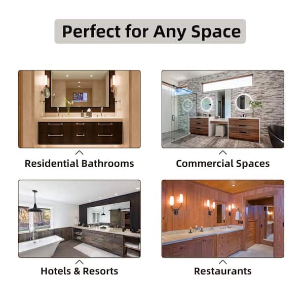 24 in. Undermount Bathroom Sink Rectangle, White Ceramic Vanity Sink with Overflow Hole, Ideal for Modern Bathrooms