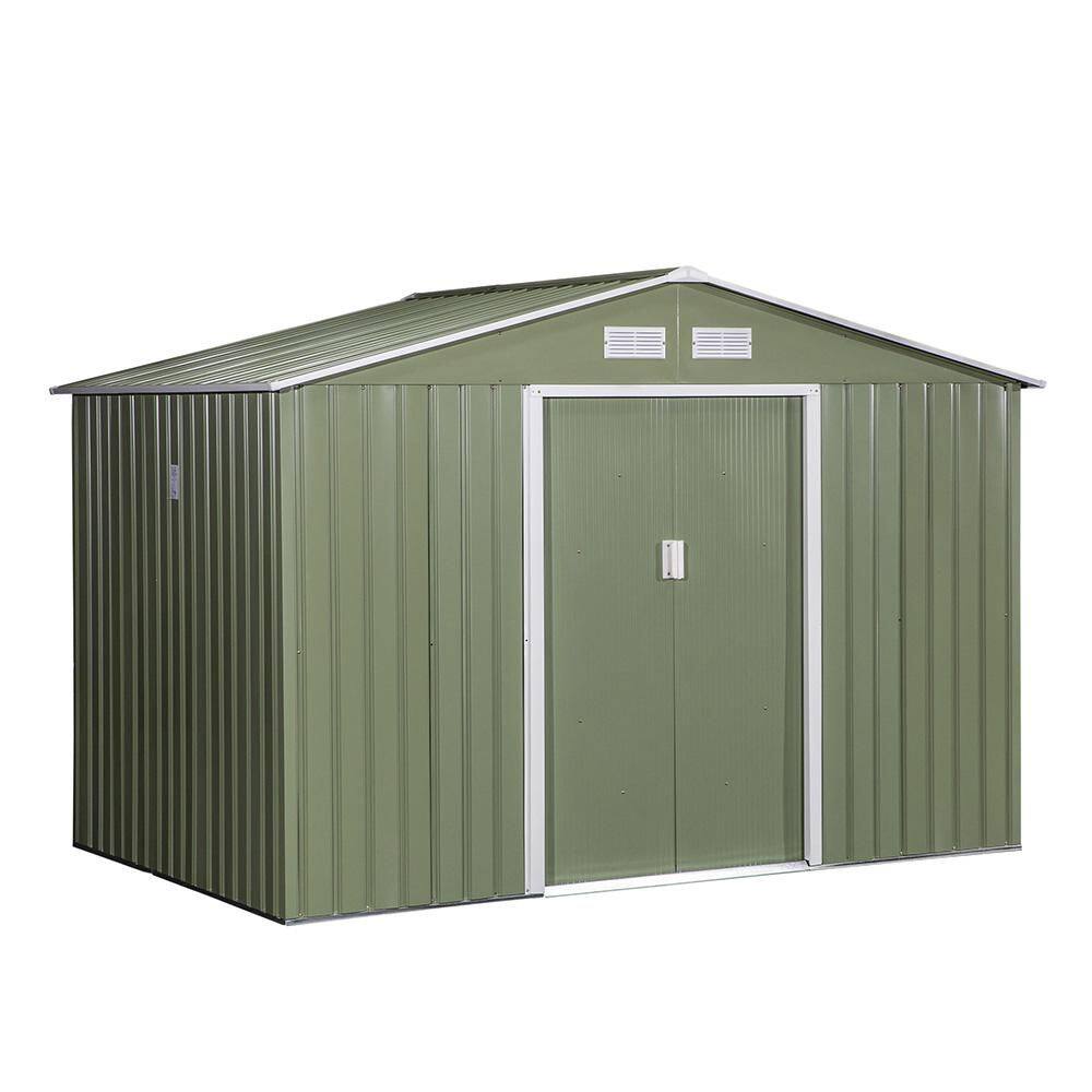 9 ft. W x 6 ft. D Steel Shed with Double Door (54 sq. ft. ) price history on PriceWatchPro