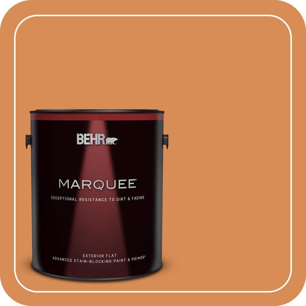 1 gal. #PMD-80 Spiced Pumpkin Flat Exterior Paint & Primer price history on PriceWatchPro