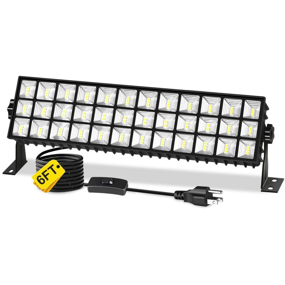 LED Shop Light 100-Watt 11000LM 6000K Daylight with 6 ft. Cord IP66 Waterproof for Garage Workshop Outdoor price history on PriceWatchPro