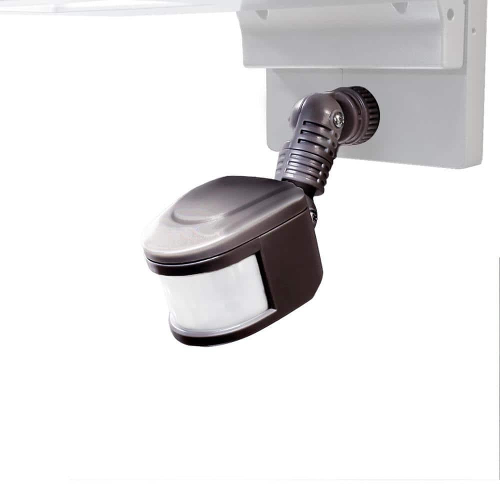 Bronze Motion Sensor Security Light with Die-Cast Aluminum Housing
