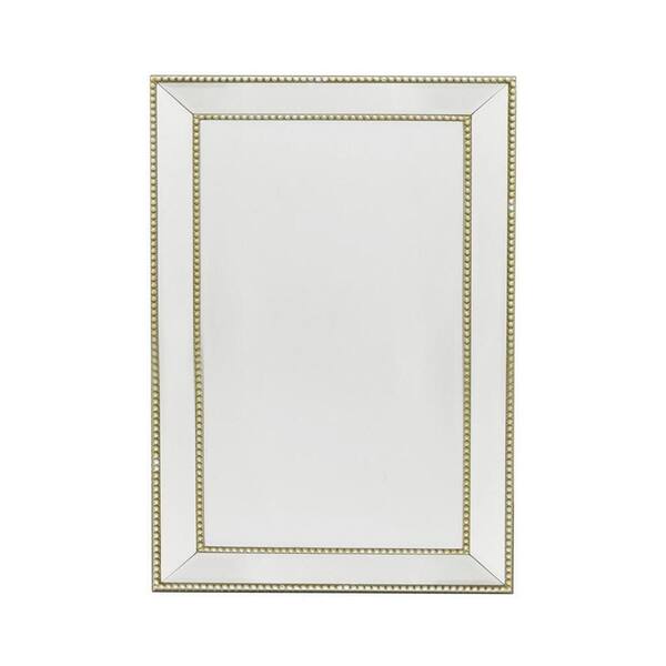 THREE HANDS Clearview Champagne Framed Wall Mirror