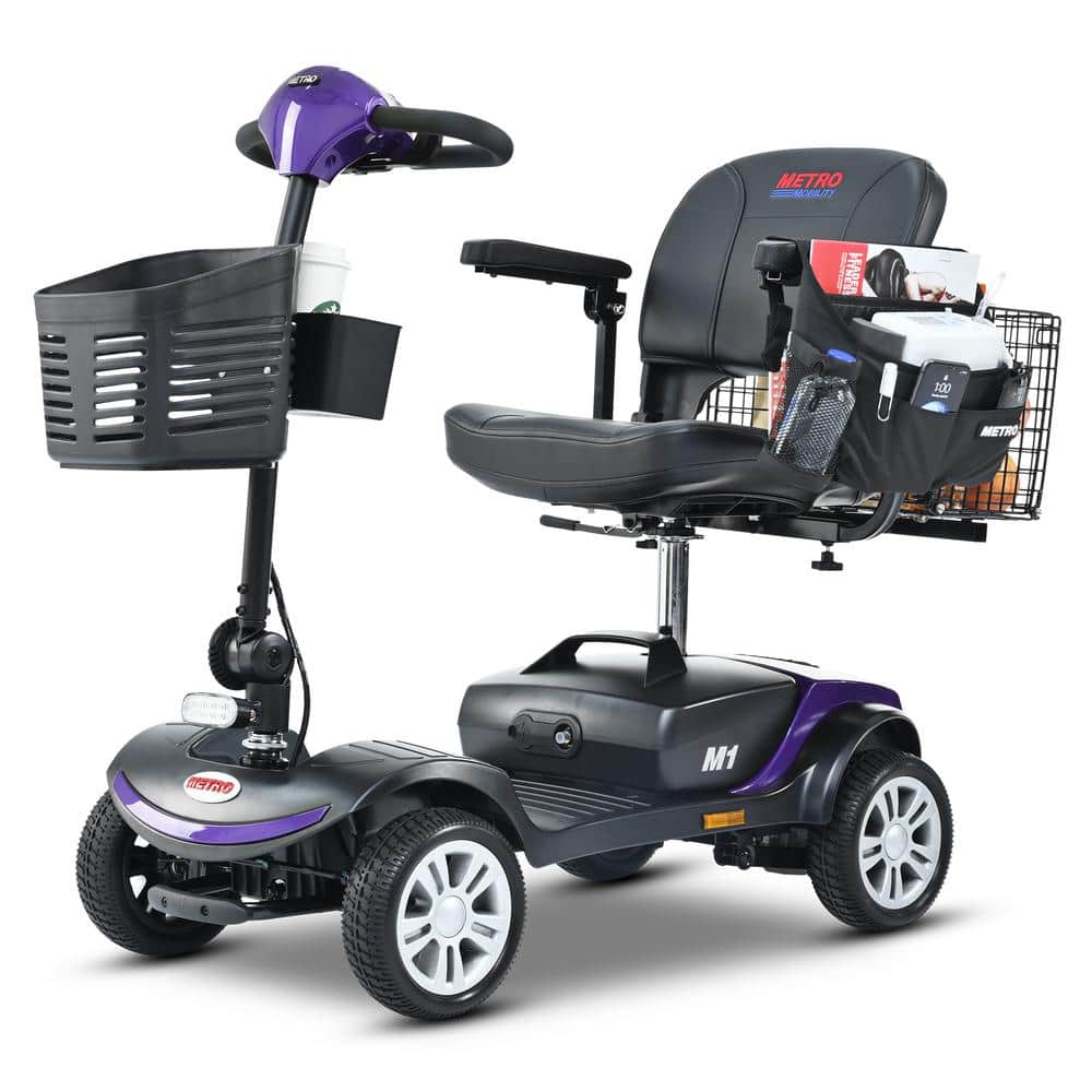 Outdoor 4wheel Compact Electric Scooter with 300 W Motor, Smart Electromagn