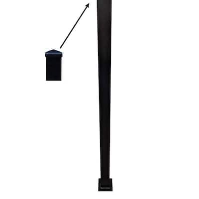 Structural Aluminum Posts Composite Deck Posts - Deck Posts - The Home Depot