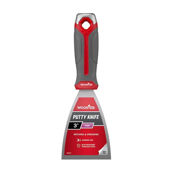 3 in. Putty Knife with Stainless Steel Blade