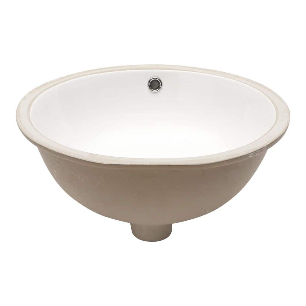 19 in. Drop-In/Undermount Single Bowl White Ceramic Kitchen Sink with Overflow price history on PriceWatchPro
