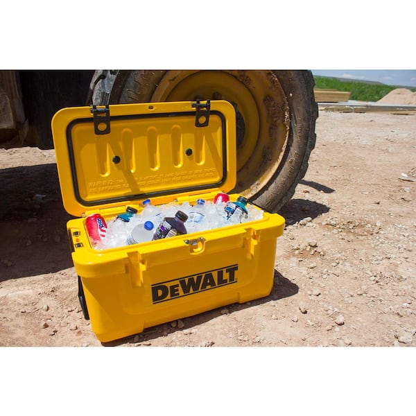 DEWALT 65 qt. Roto Mold Cooler, Yellow DXC65QT - The Home Depot
