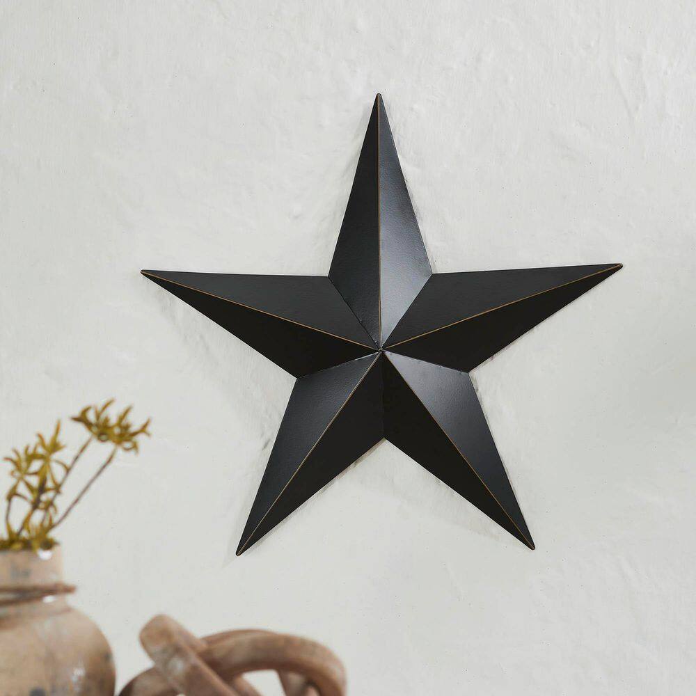 1-Piece 18 in. x 18 in. Black Distressed Metal Star Wall Decor price history on PriceWatchPro