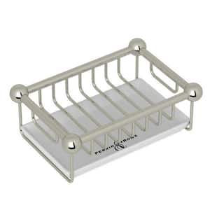 Freestanding Soap Dish in Polished Nickel