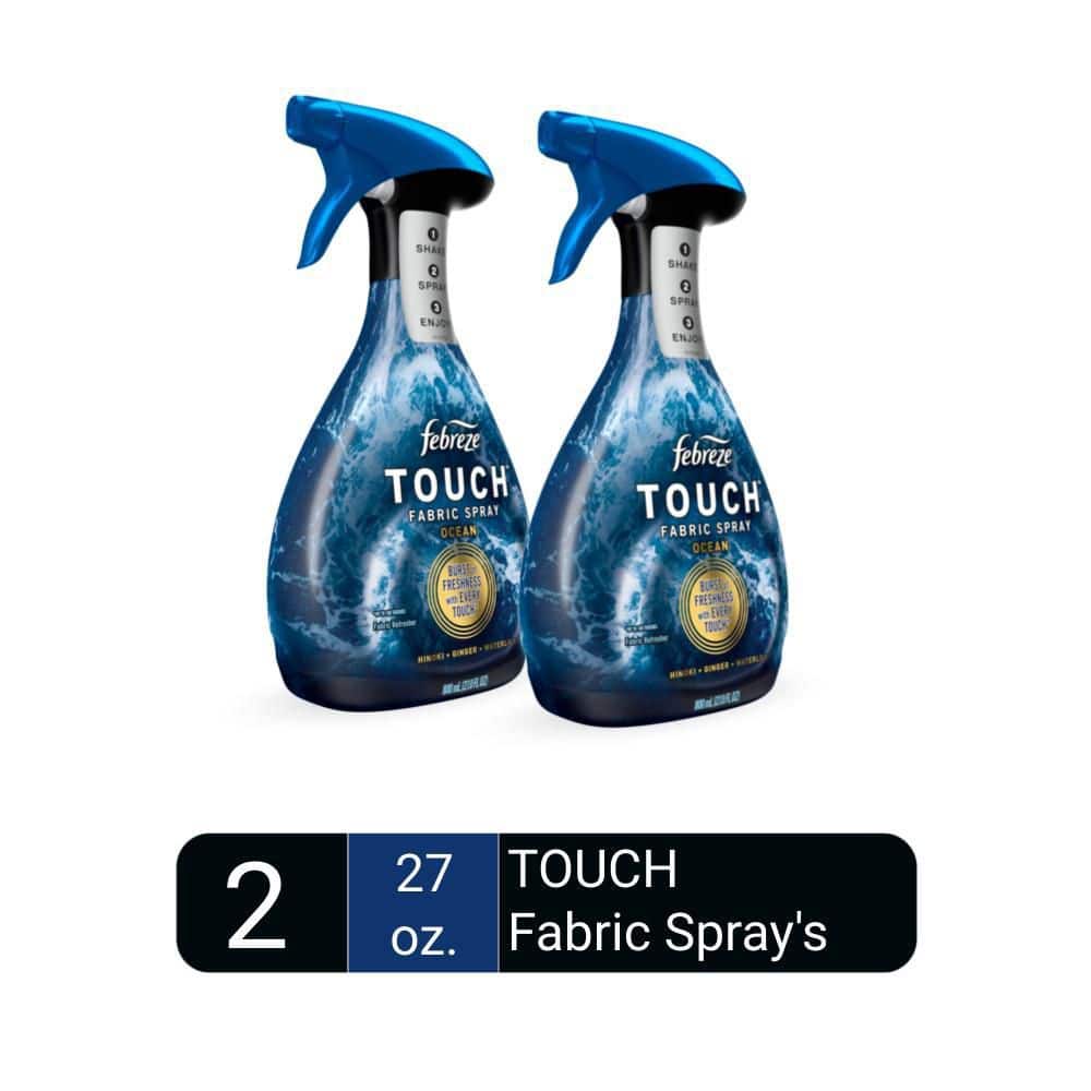 Touch 27 oz. Ocean Scent Fabric Freshener Spray (Multi-Pack 2)