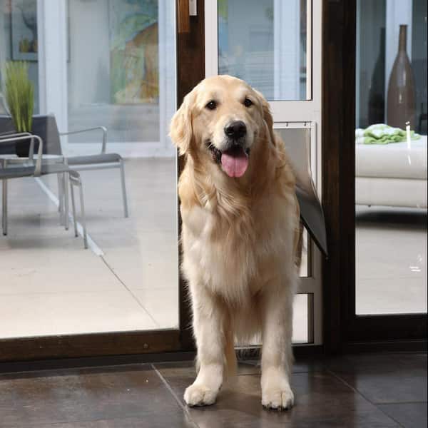 Pet Door, Sliding Glass Door Dog Door Insert Home Depot