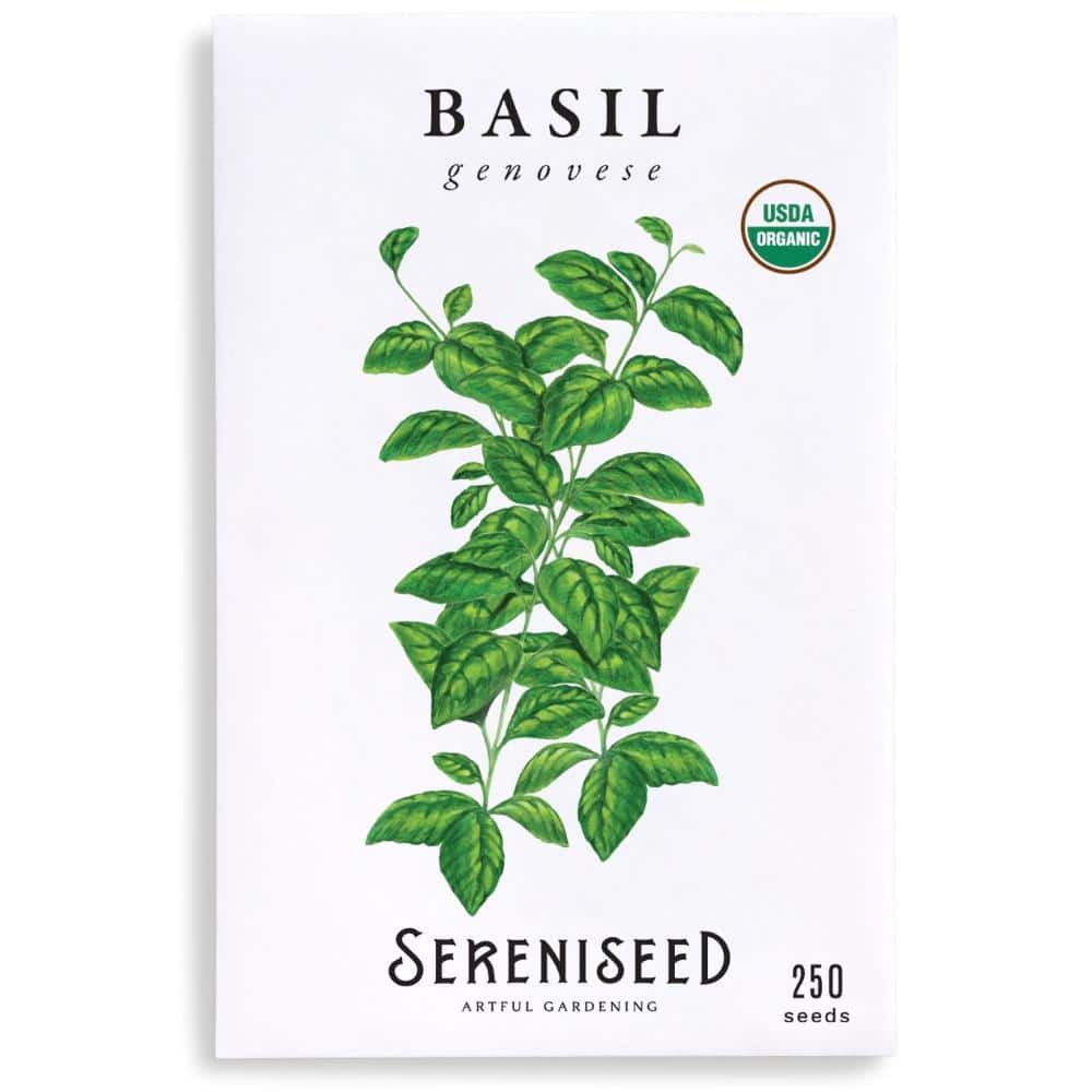 Organic Genovese Basil Seed Packet (250 Seeds) price history on PriceWatchPro