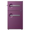 Frigidaire 19 in. 3.2 cu. ft. 2-Door Retro Mini Refrigerator in Purple EFR925-PLUM-6COM