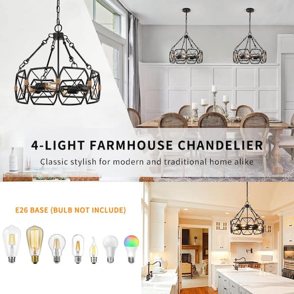 Round deals farmhouse light