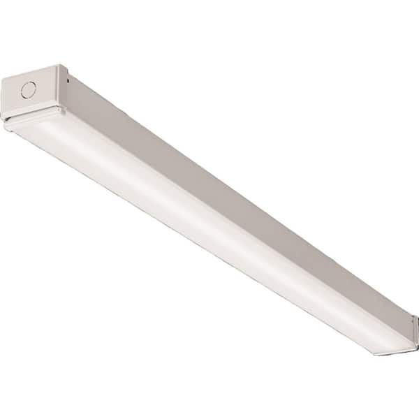 Lithonia Lighting 4 ft. 64-Watt Equivalent Integrated LED White Strip Light Fixture