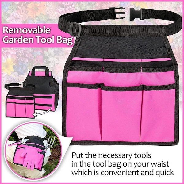 10-Piece Pink Garden Tool Set B09164BCDW - The Home Depot