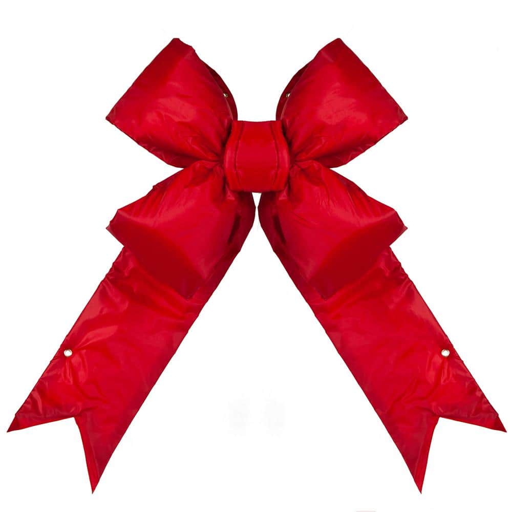 36 inch wide Giant Structural Red Bow [2043-250-60] - $120.00 : Holiday  Manufacturing Inc, Holiday Bows