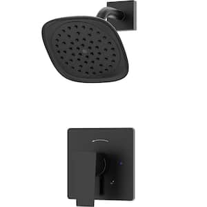Verity Single Handle Wall Mounted Shower Trim Kit with Diverter Lever - 2.0 GPM (Valve Not Included)