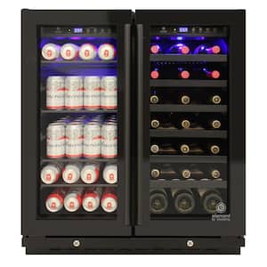 29.5 in. W 33-Bottle Wine and Beverage Cooler