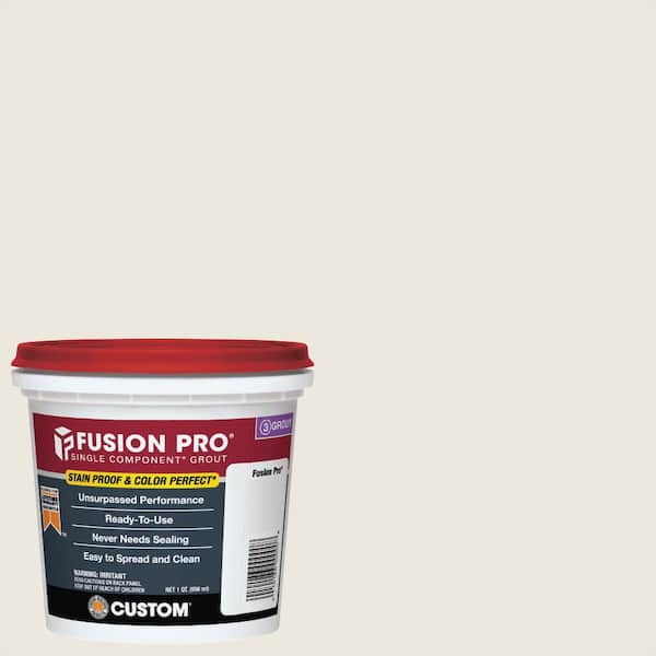 Custom Building Products Fusion Pro #381 Bright White 1 qt. Single Component Grout