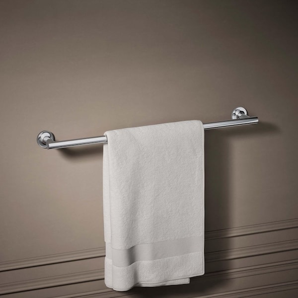 Purist 24 in. Towel Bar in Polished Chrome