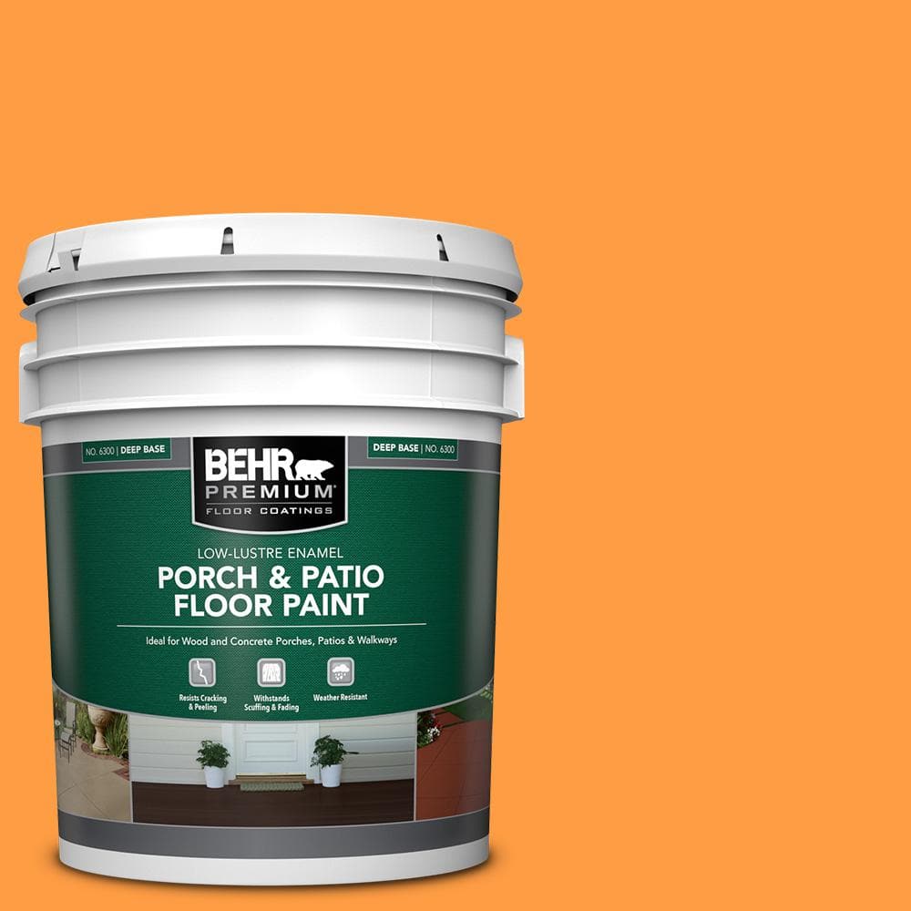 5 gal. #P240-6 Exotic Blossom Low-Lustre Enamel Interior/Exterior Porch and Patio Floor Paint price history on PriceWatchPro