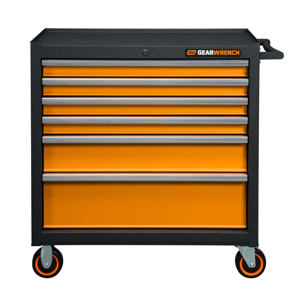 GEARWRENCH 36 in. 6-Drawer GSX Series Rolling Tool Cabinet 83243 - The Home  Depot