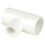 DURA 4 in. x 4 in. Schedule 40 PVC Snap Tee Snap x S 463-040 - The Home ...