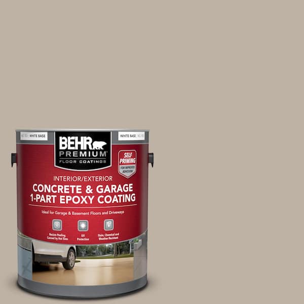 1 gal. #N220-3 Smokestack Self-Priming 1-Part Epoxy Satin Interior/Exterior Concrete and Garage Floor Paint