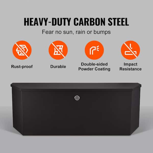 Trailer Tongue Chest Truck Tool Box in Carbon Steel with Sturdy and Lightweight