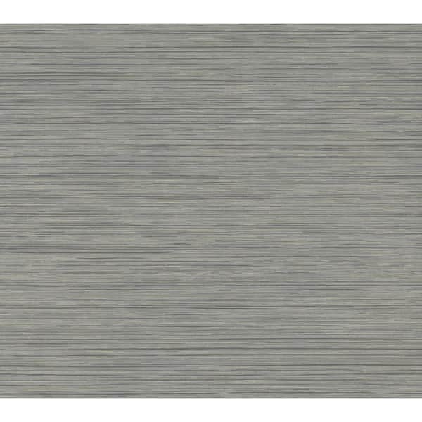York Wallcoverings Charcoal Vista Textured Non-pasted Non-Woven Paper Wallpaper